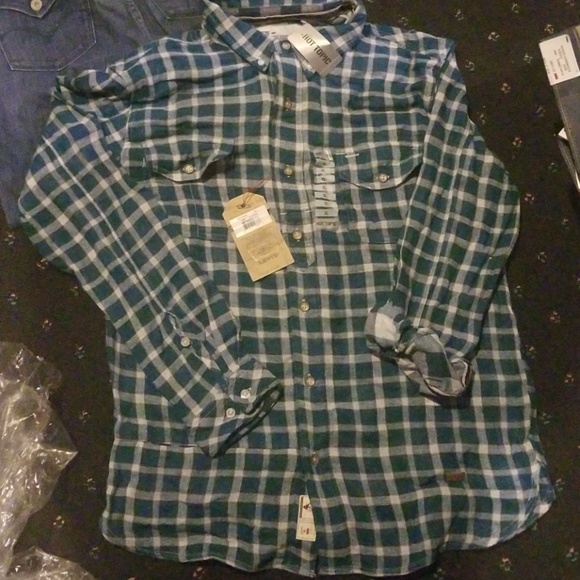 Double-weave Plaid Shirt